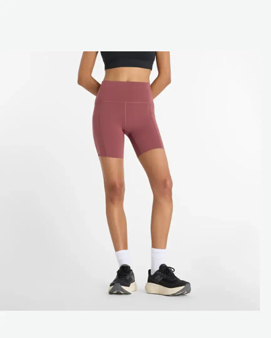 New Balance Rc Pocket High Rise Short 6" W - WS51271WAD (0) au meilleur prix !