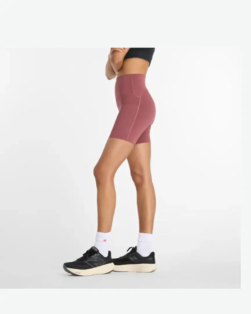 New Balance Rc Pocket High Rise Short 6" W - WS51271WAD (3) au meilleur prix !