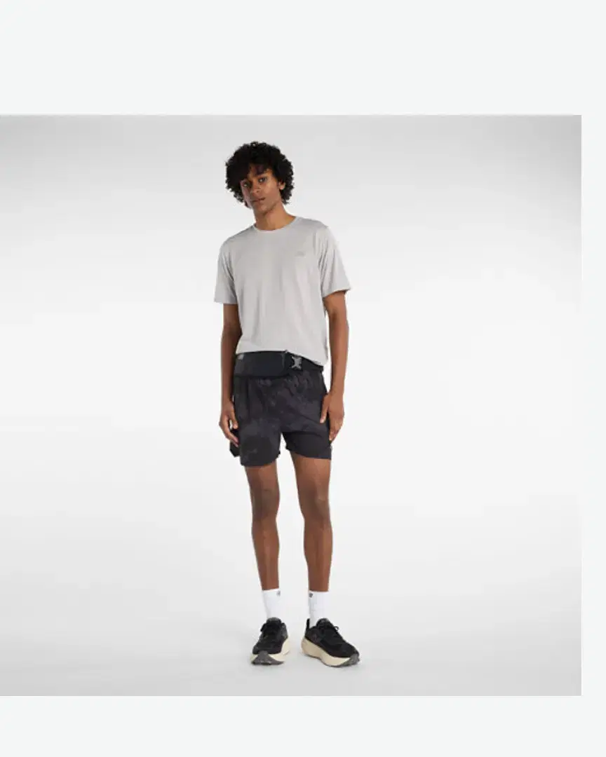 New Balance Rc Printed Short 5" M - MS43285CAS (1) au meilleur prix !