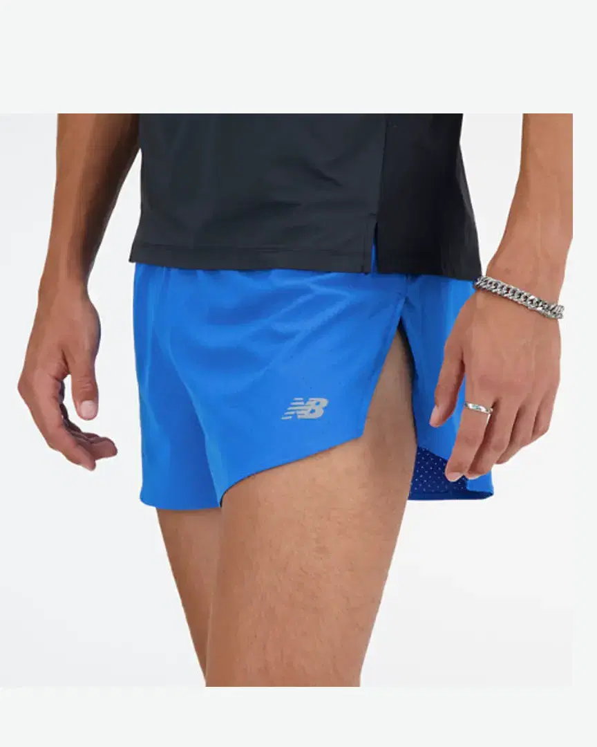 New Balance Rc Split Short 3" M - MS41280BUL (1) au meilleur prix !