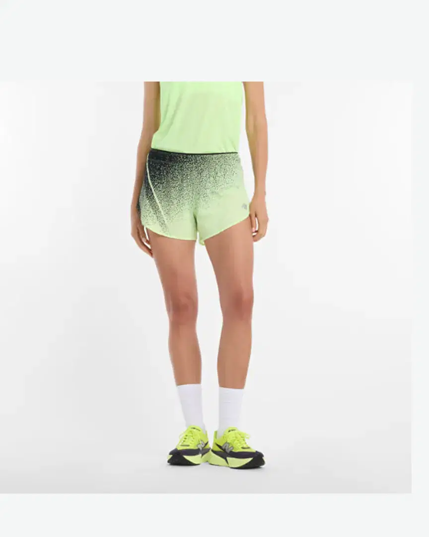 New Balance Rc Ultra Light Printed Short 3" W - WB61R51KAFG (0) au meilleur prix !