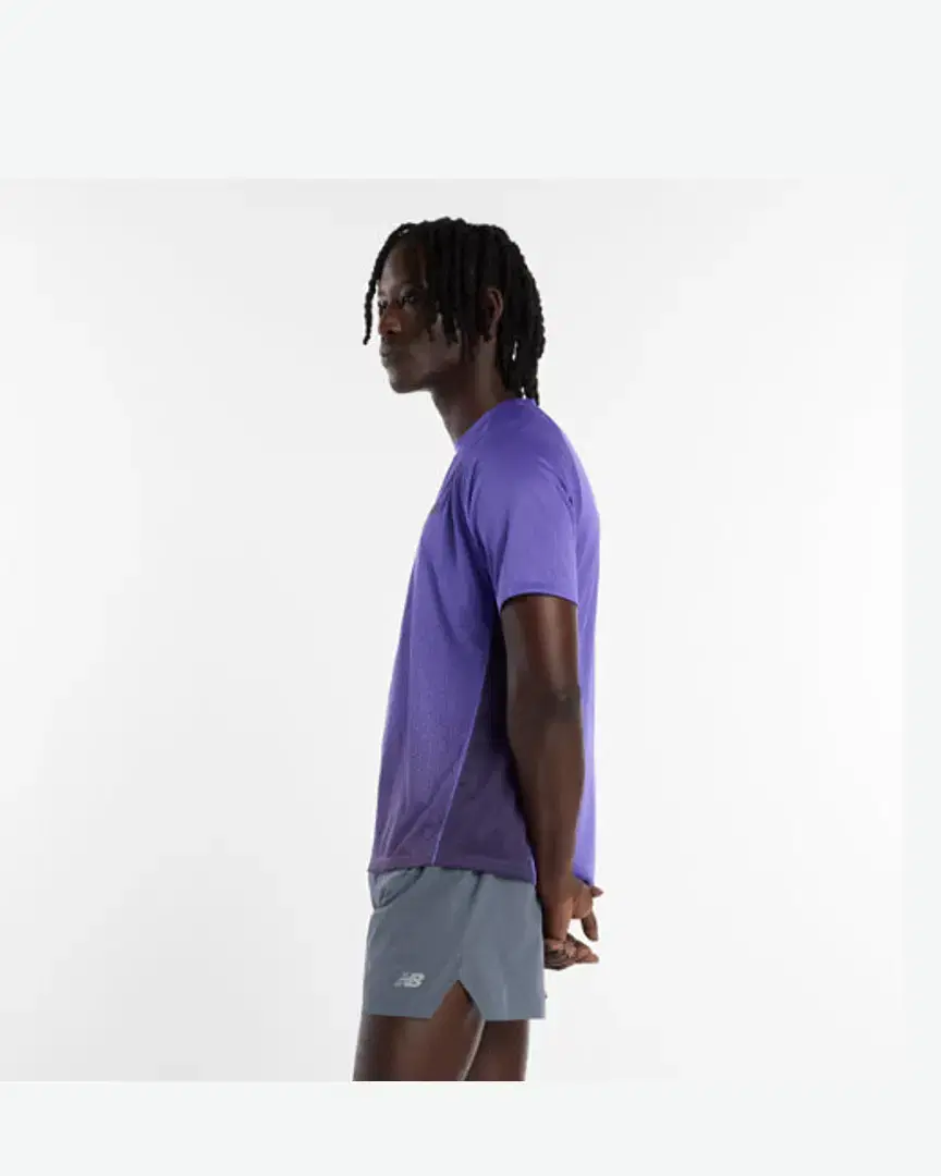 New Balance Viz-Tech Run T-Shirt M - MT61O0TKEPU (4) au meilleur prix !