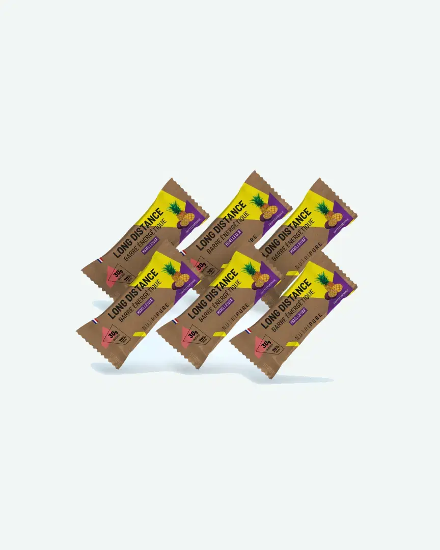 Nutripure barre énergétique Long Distance - FRUITS-EXOTIQUES (0) au meilleur prix !