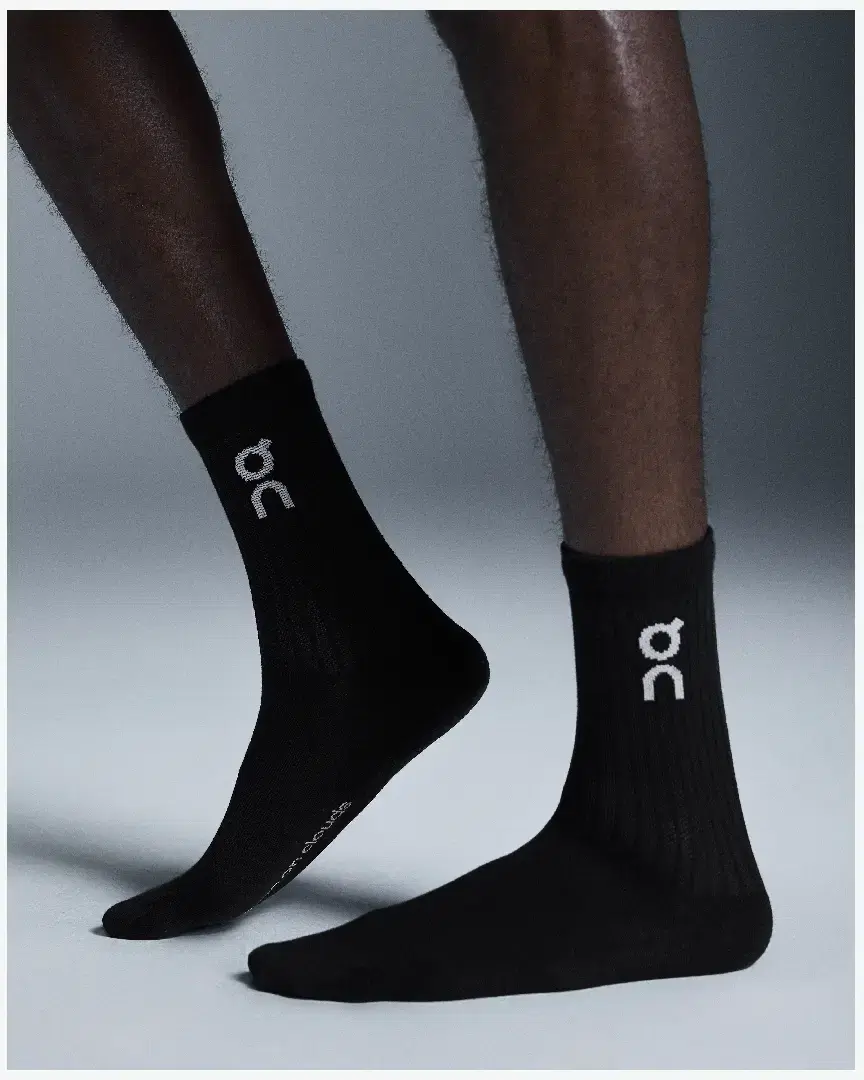 On Running Logo Sock High 3P - 2UF10310553 (1) au meilleur prix !