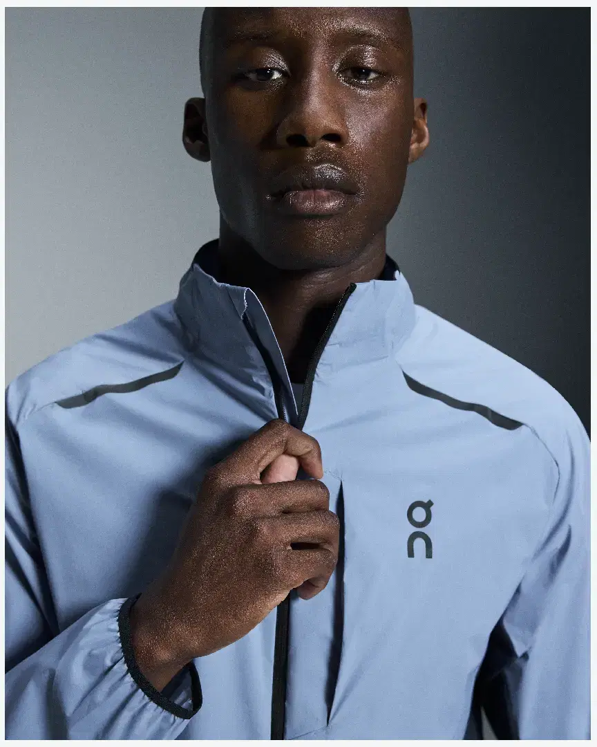 Veste À Capuche On Running Weather Jacket M - 1ME10310734 (4) au meilleur prix !