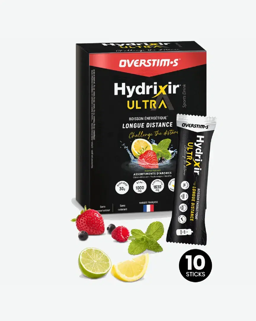Overstims Boisson Hydrixir Ultra 10 Sticks Assortiment Arômes - 3760307490269 (0) au meilleur prix !