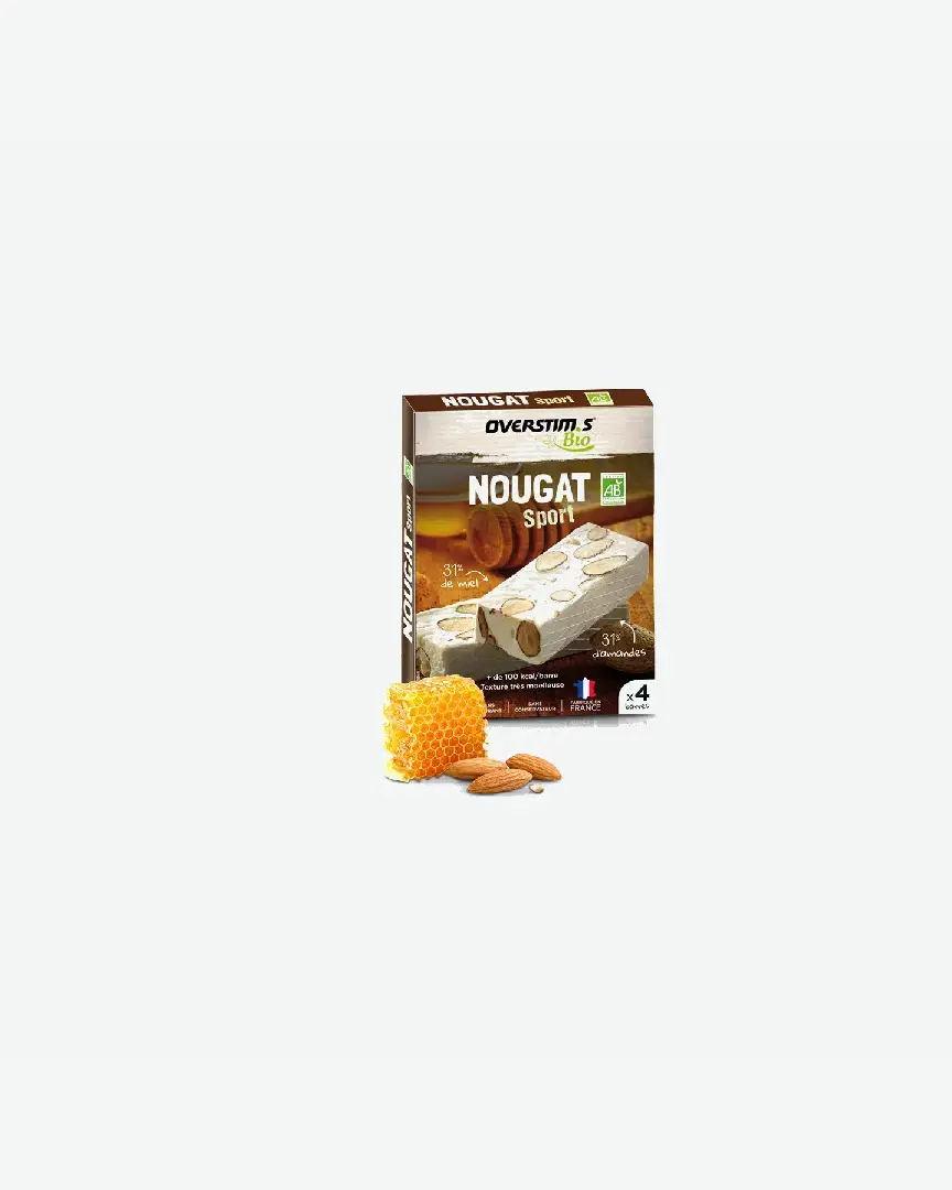 Overstims Étui Nougat Bio 4 Barres - 3700153113257 (0) au meilleur prix !