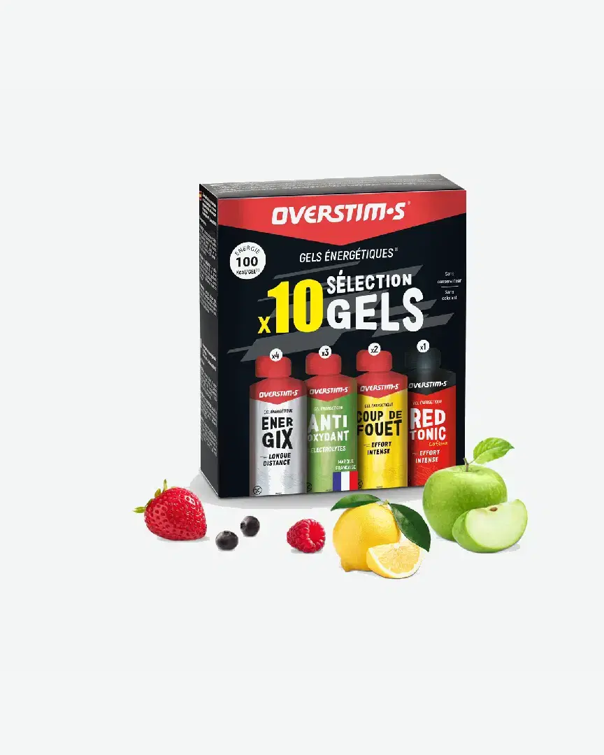 Overstims Pack Énergétique Sélection Performance Liquide 10 Gels - 3760307490276 (0) au meilleur prix !