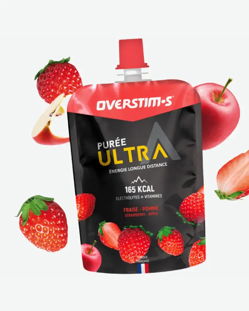 Overstims Purée Ultra Fraise Pomme - 3760307491136 (0) au meilleur prix !
