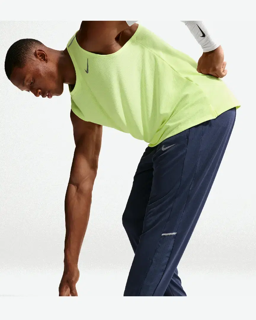 Pantalon En Maille Dri-Fit Nike Miler M - IF2064-410 (3) au meilleur prix !