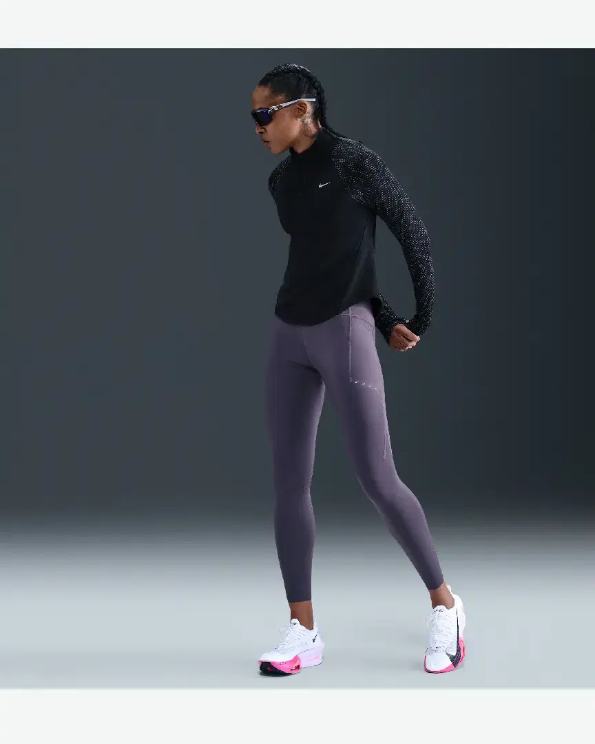 Pull 1/4 Zip Dri-Fit Nike Tempo W - HV2996-010 (3) au meilleur prix !