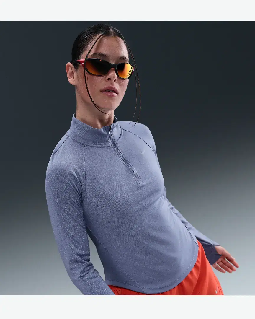 Pull 1/4 Zip Dri-Fit Nike Tempo W - HV2996-499 (0) au meilleur prix !