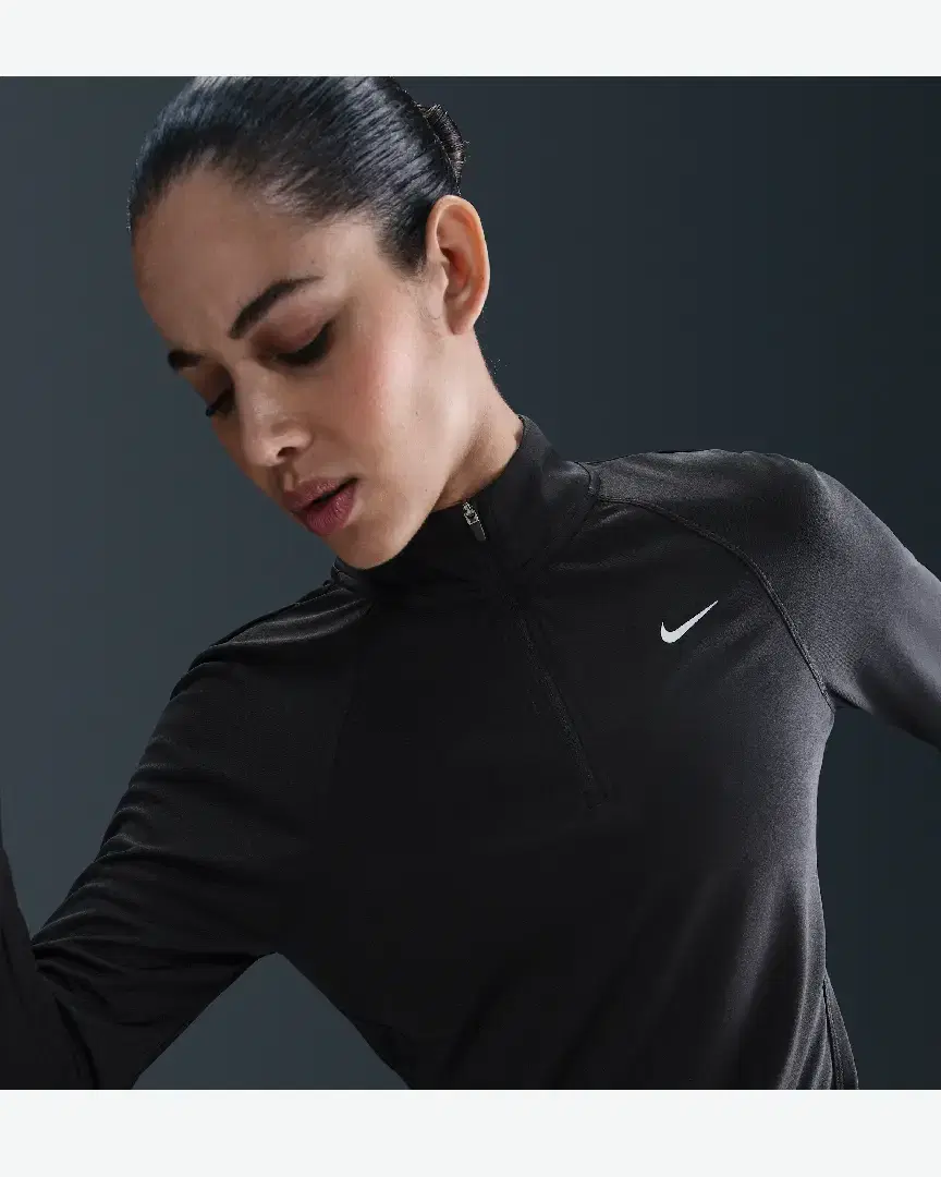 Pull 1/4 Zip Dri-Fit Nike Tempo W - HV2852-010 (2) au meilleur prix !