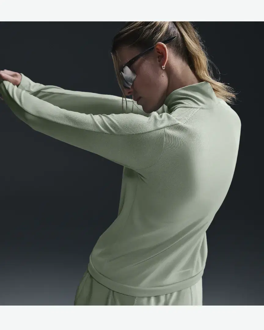 Pull 1/4 Zip Nike Dri-Fit Pacer W - DQ6377-370 (1) au meilleur prix !