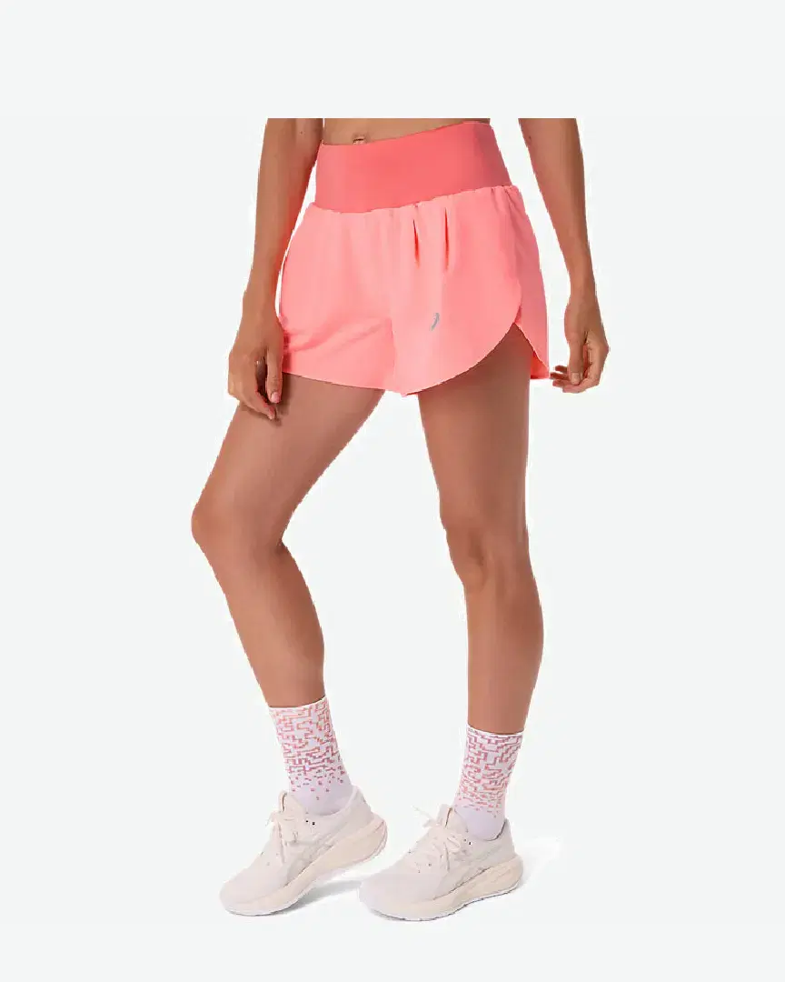 Short Asics Road 3.5In W - 2012C965-701 (2) au meilleur prix !