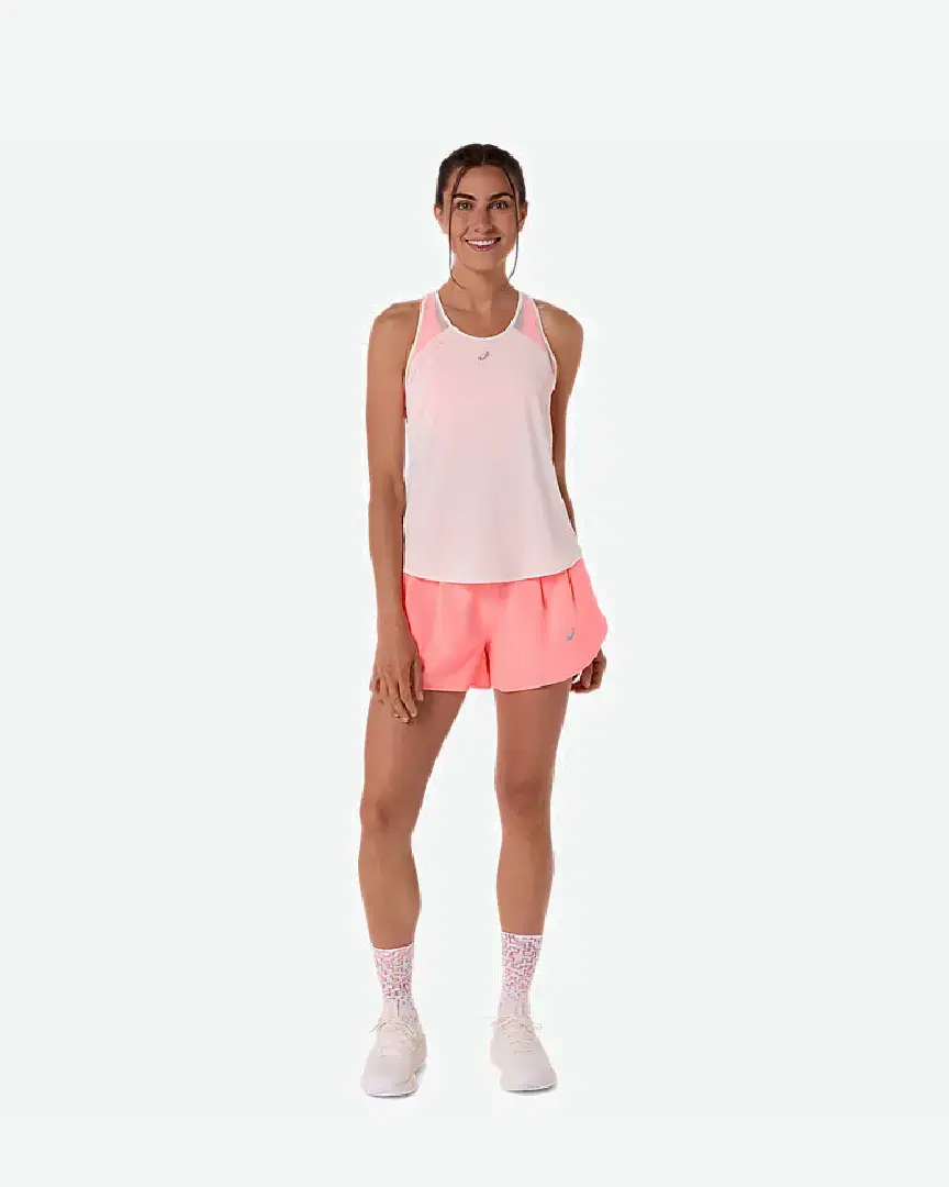 Short Asics Road 3.5In W - 2012C965-701 (6) au meilleur prix !