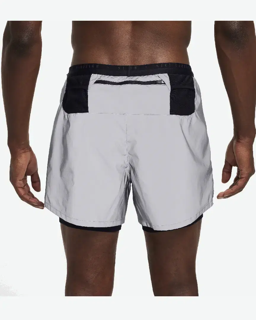 Short 2-En-1 10 Cm À Motif Réfléchissant Dri-Fit Adv Nike Running Division M - FZ1123-035 (2) au meilleur prix !