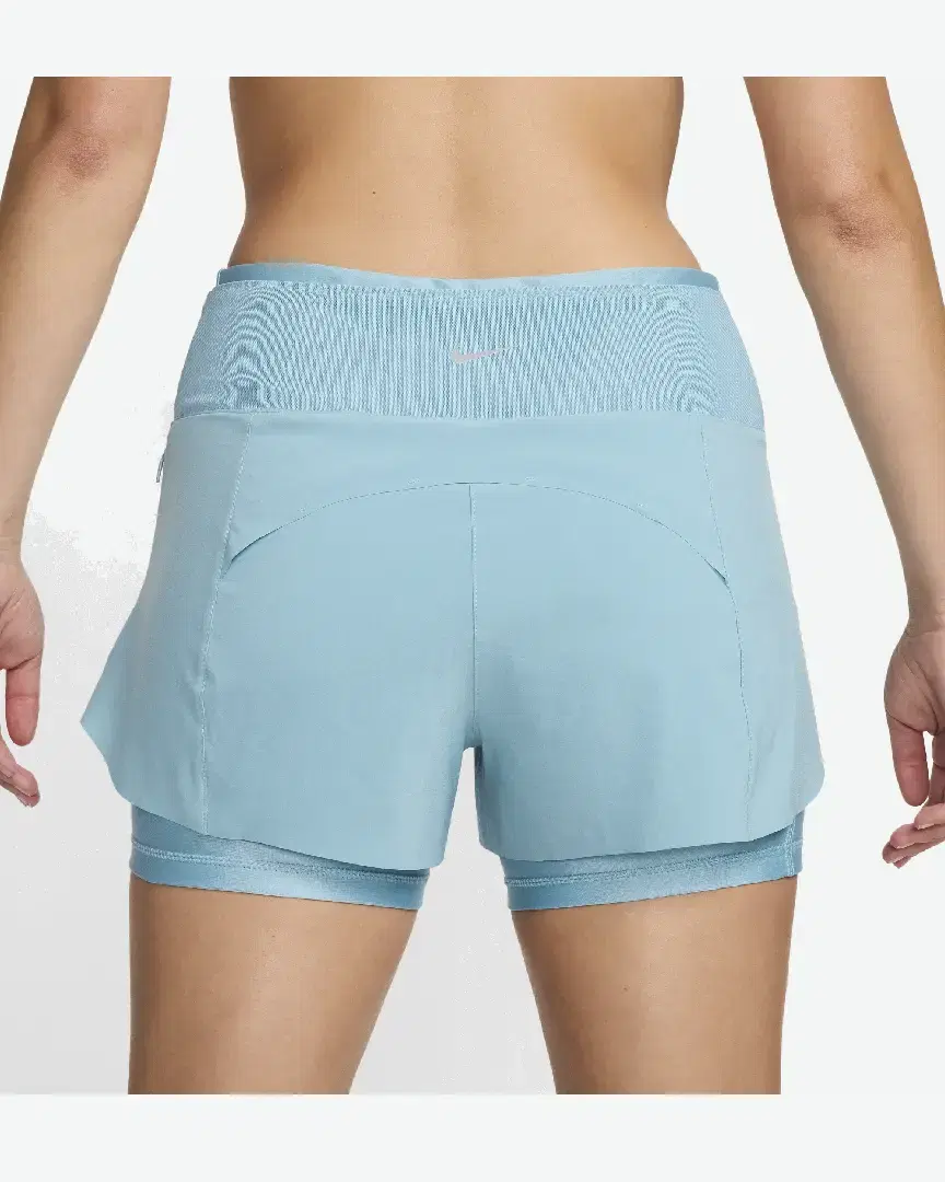 Short 2-En-1 Avec Poches Taille Mi-Basse 8 Cm Nike Dri-Fit Swift W - DX1029-464 (2) au meilleur prix !