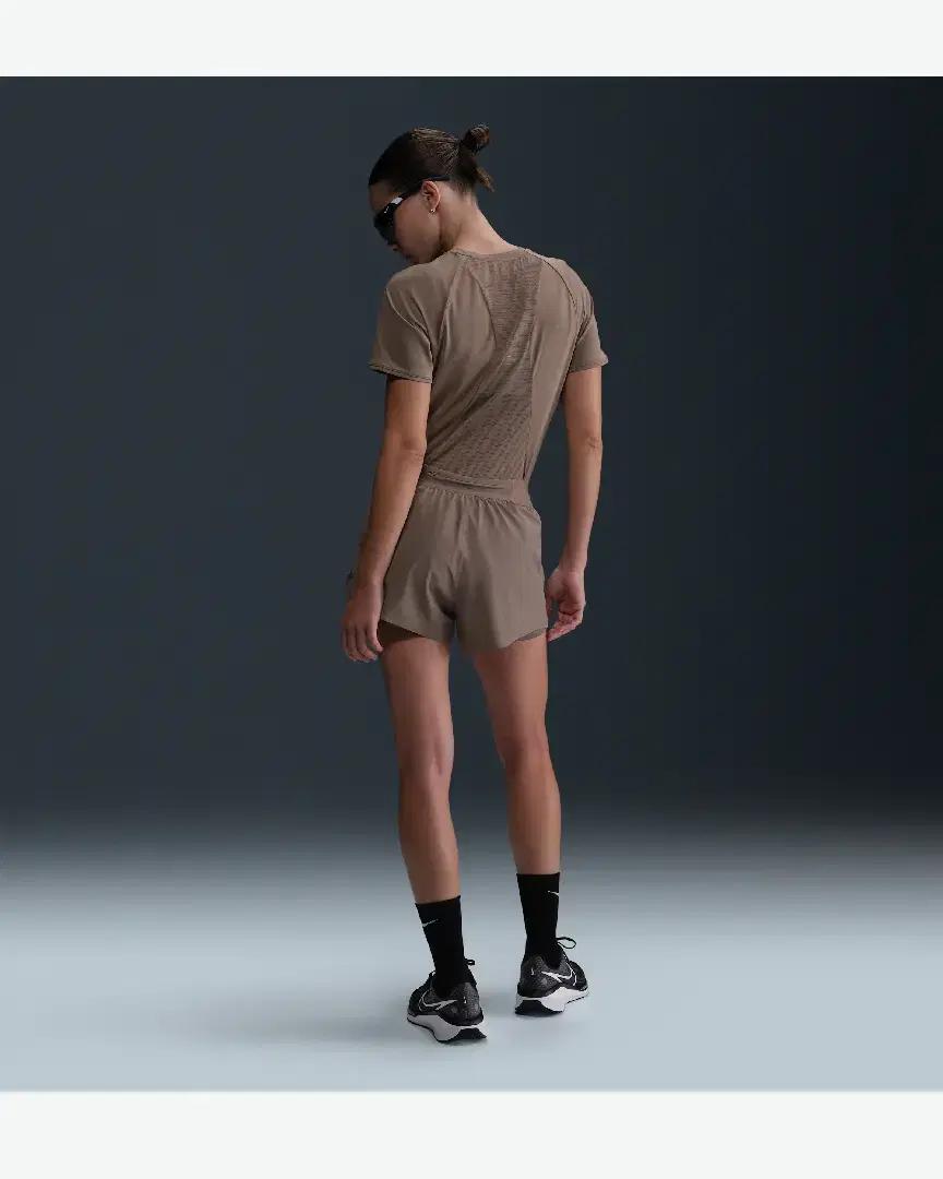 Short 2-En-1 Taille Mi-Haute Dri-Fit Nike Swift W - HJ5376-233 (3) au meilleur prix !