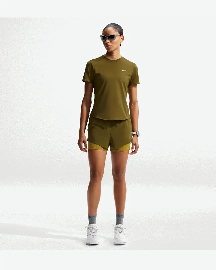 Short 2-En-1 Taille Mi-Haute Dri-Fit Nike Swift W - HJ5376-368 (0) au meilleur prix !