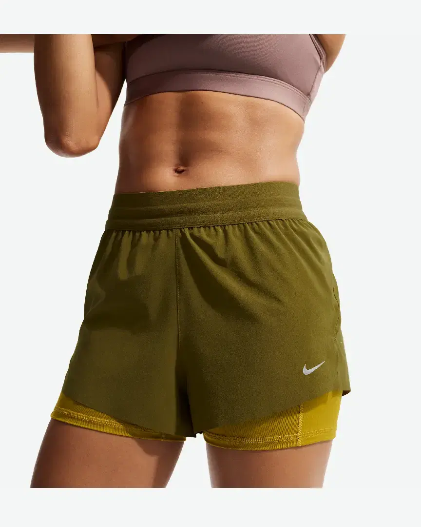 Short 2-En-1 Taille Mi-Haute Dri-Fit Nike Swift W - HJ5376-368 (1) au meilleur prix !
