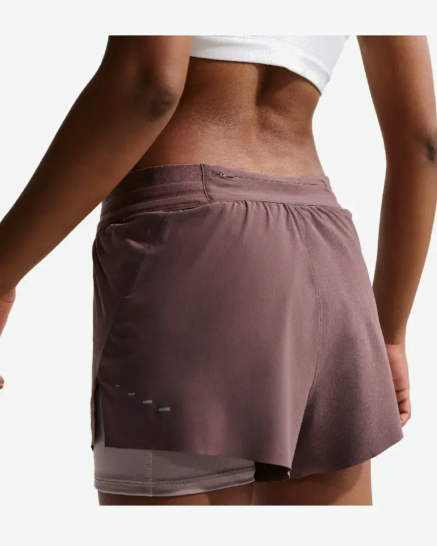 Short 2-En-1 Taille Mi-Haute Dri-Fit Nike Swift W - HJ5376-502 (2) au meilleur prix !