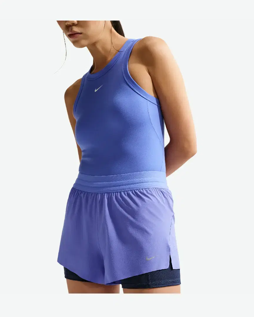 Short 2-En-1 Taille Mi-Haute Dri-Fit Nike Swift W - HJ5376-570 (1) au meilleur prix !