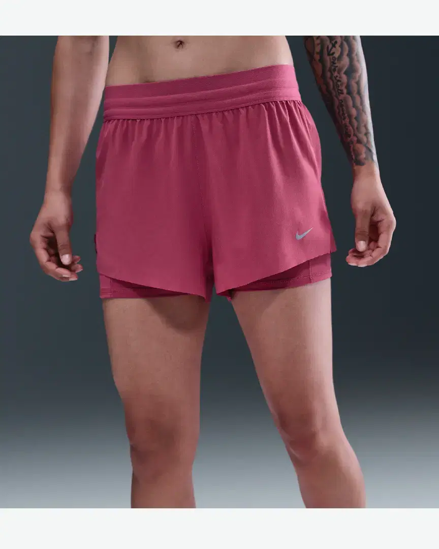 Short 2-En-1 Taille Mi-Haute Dri-Fit Nike Swift W - HJ5376-634 (1) au meilleur prix !