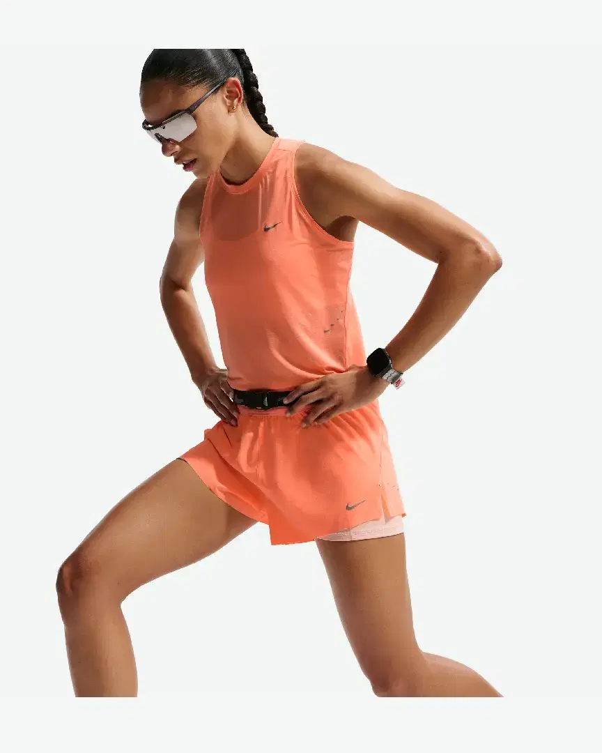 Short 2-En-1 Taille Mi-Haute Dri-Fit Nike Swift W - HJ5376-852 (3) au meilleur prix !