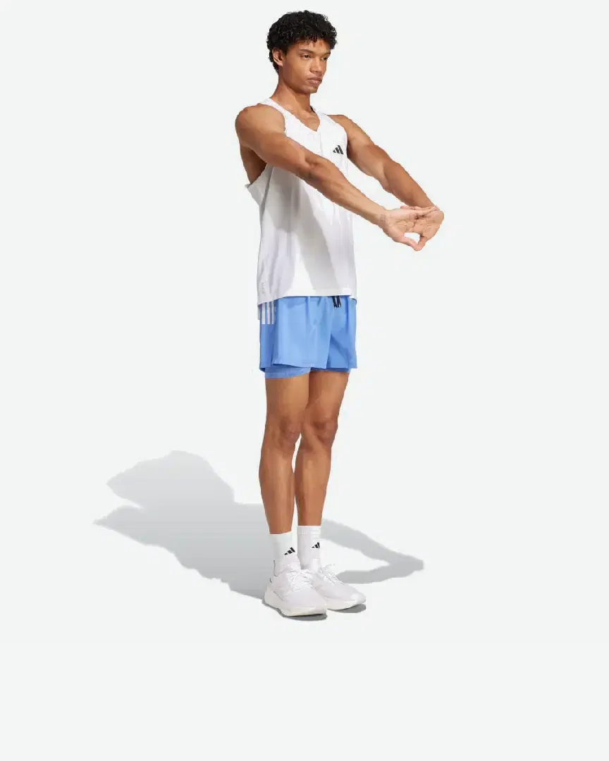 Short Adidas 2 En 1 Own The Run Climacool M - JW9702 (2) au meilleur prix !