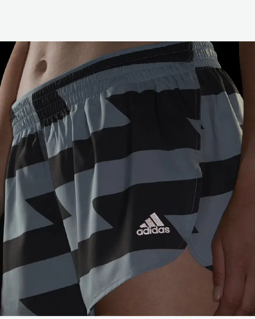 Short adidas Run Fast Running Split W - HB9249 (3) au meilleur prix !