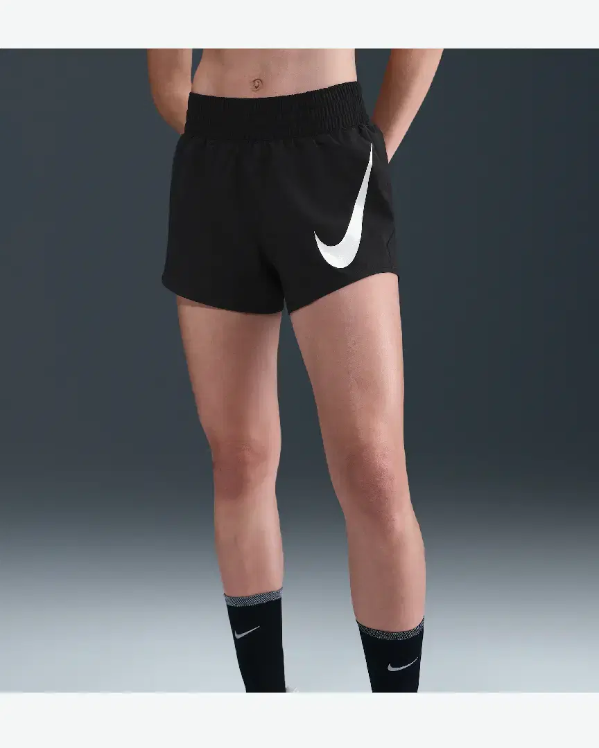Short Ample Dri-Fit Taille Mi-Haute Avec Sous-Short Intégré 8 Cm Nike One Swoosh W - HV2616-010 (1) au meilleur prix !