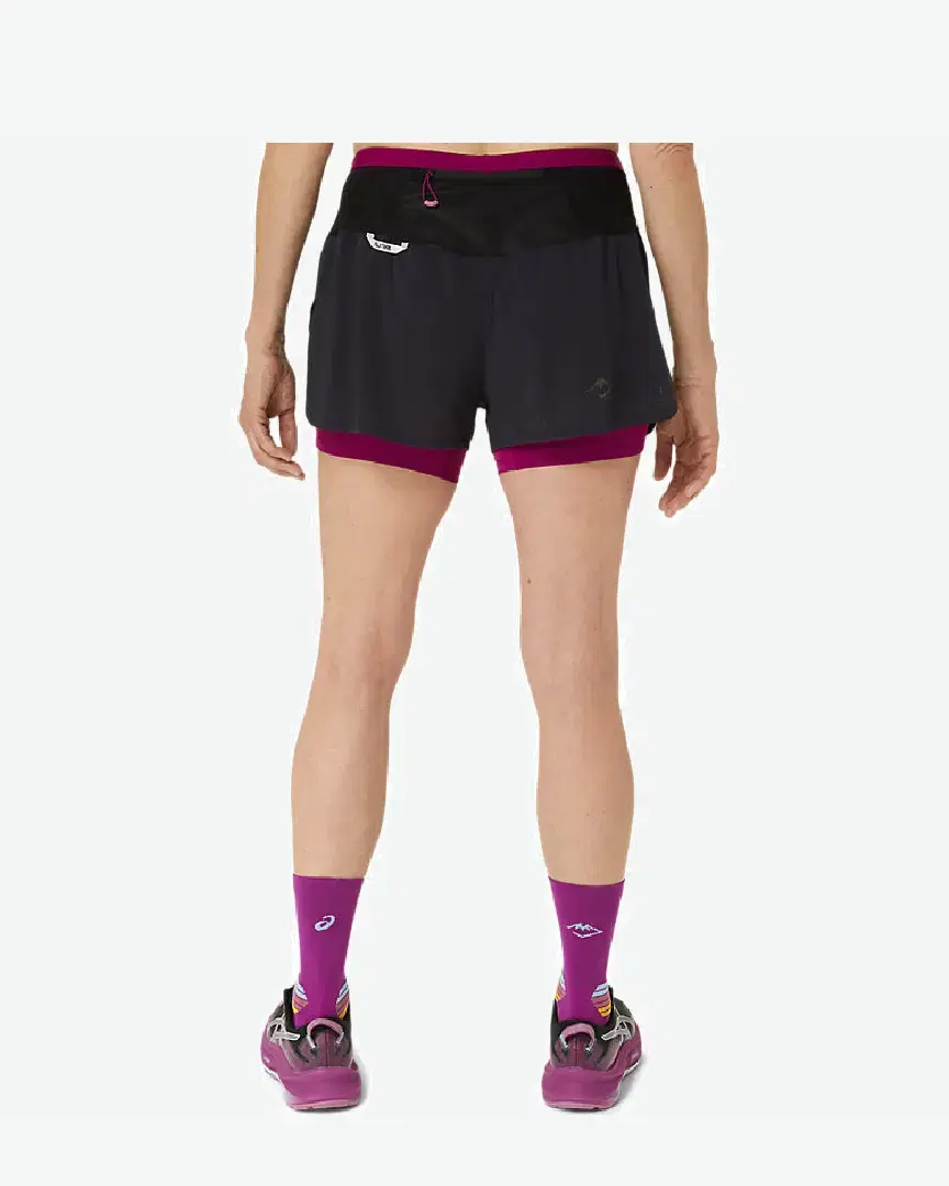 Short Asics Fujitrail 2-N-1 W - 2012C719-002 (1) au meilleur prix !