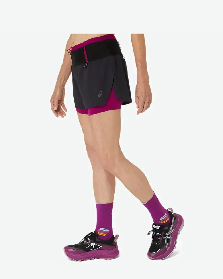 Short Asics Fujitrail 2-N-1 W - 2012C719-002 (2) au meilleur prix !