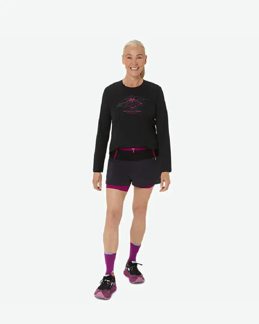 Short Asics Fujitrail 2-N-1 W - 2012C719-002 (8) au meilleur prix !