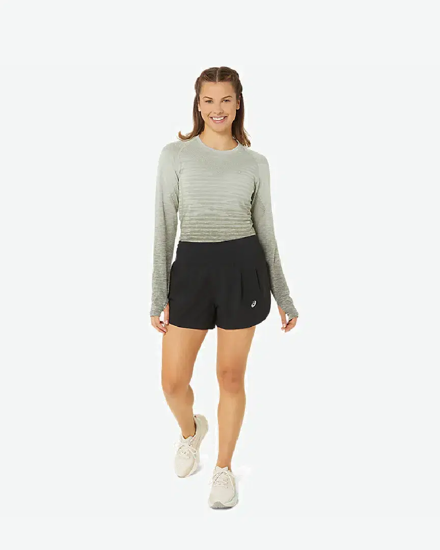 Short Asics Road 3.5In W - 2012C965-001 (6) au meilleur prix !