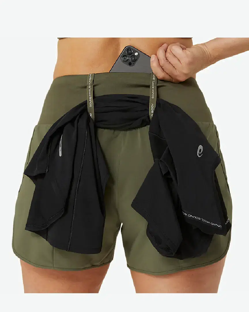 Short Asics Road 3.5In W - 2012C965-300 (4) au meilleur prix !