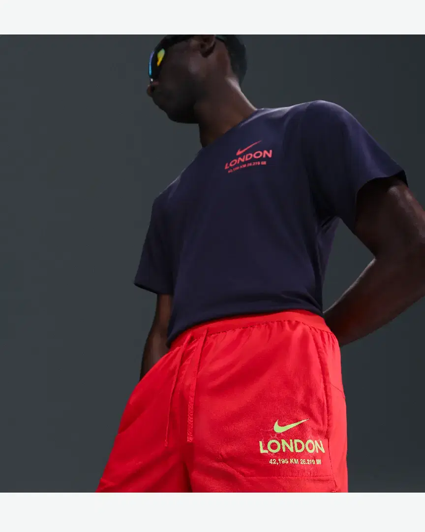 Short Avec Sous-Short Intégré Dri-Fit Nike Stride 13 Cm M - IF0633-696 (1) au meilleur prix !