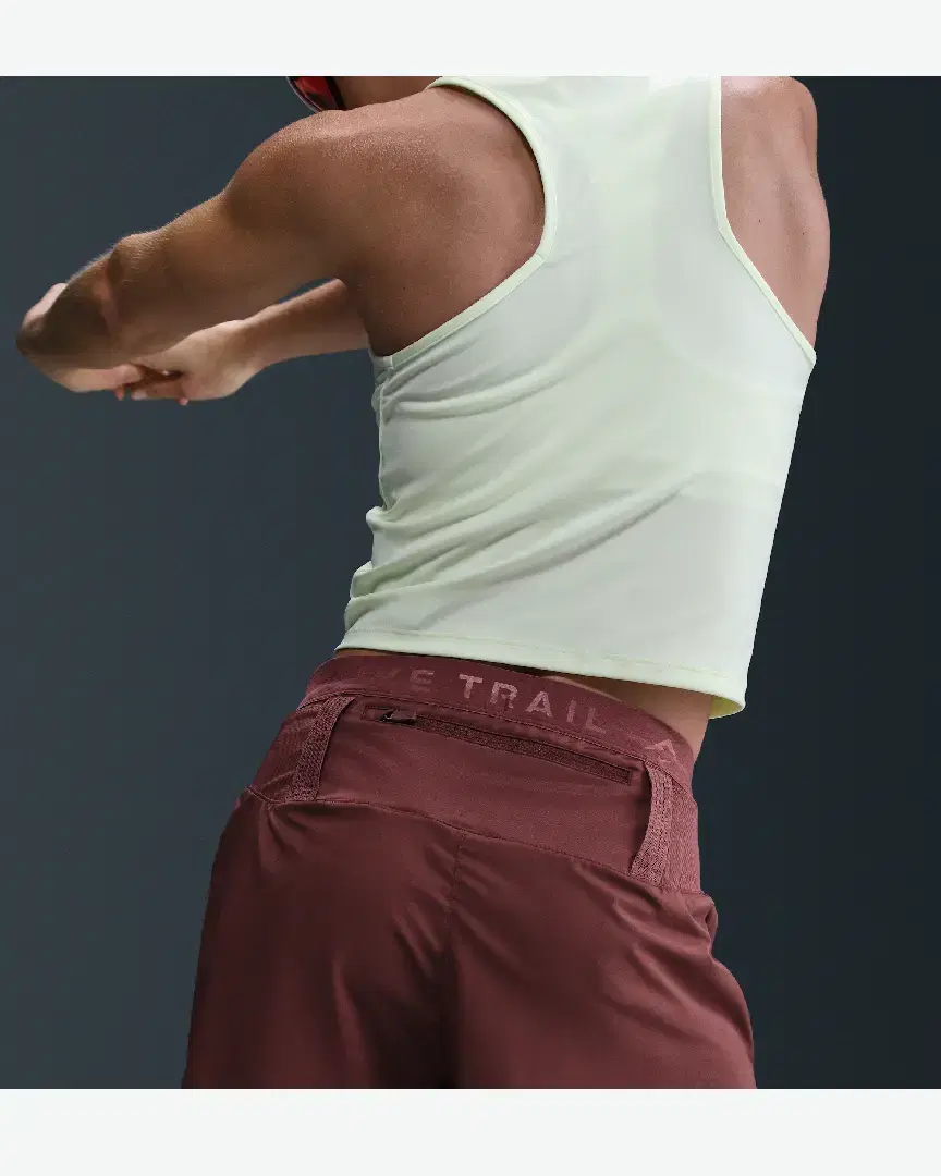 Short Avec Sous-Short Intégré Dri-Fit Nike Trail W - HM0280-218 (2) au meilleur prix !