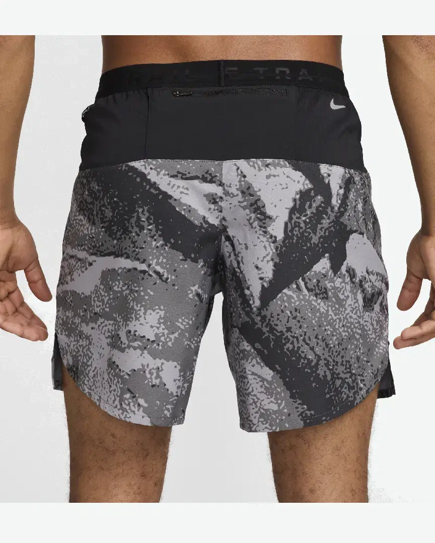 Short Dri-Fit Avec Sous-Short Intégré 18 Cm Nike Trail Stride M - FV9949-010 (2) au meilleur prix !