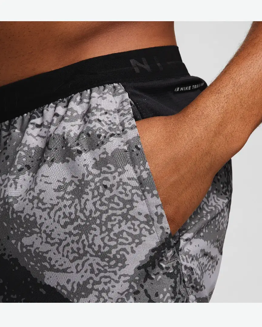 Short Dri-Fit Avec Sous-Short Intégré 18 Cm Nike Trail Stride M - FV9949-010 (3) au meilleur prix !