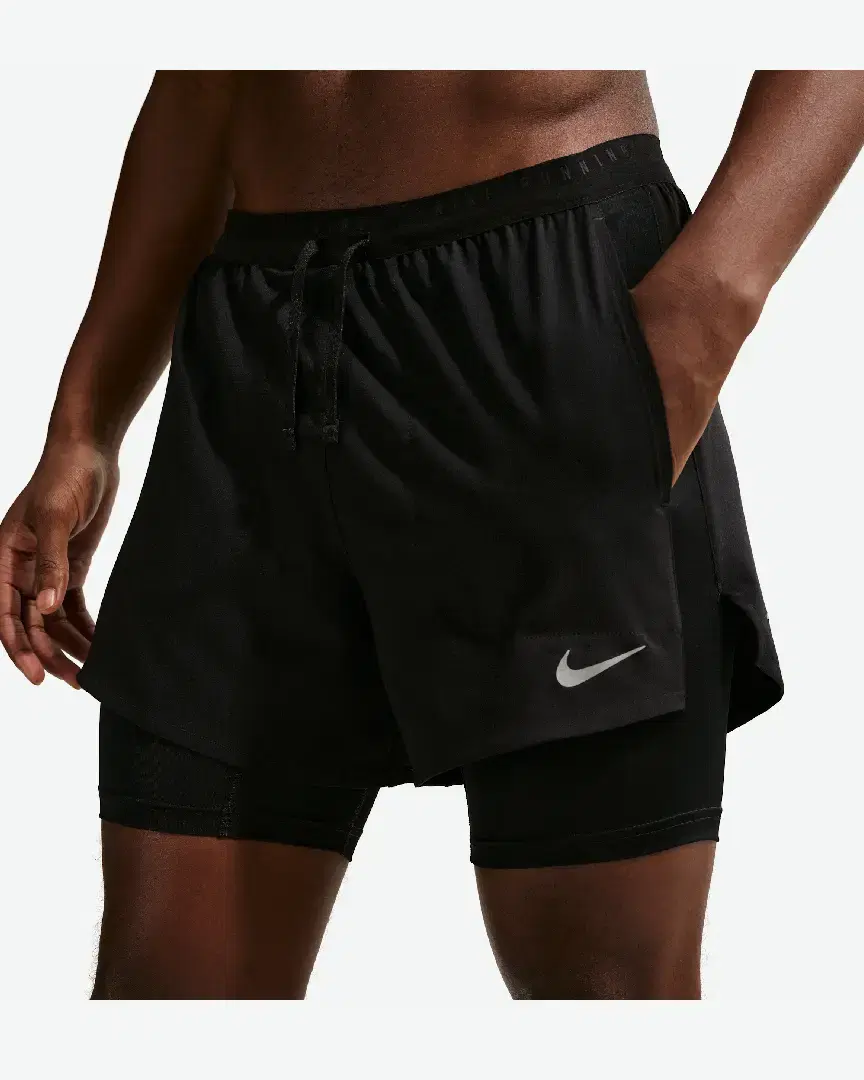 Short Hybride Dri-Fit Nike Stride 13 Cm M - IF2048-010 (1) au meilleur prix !