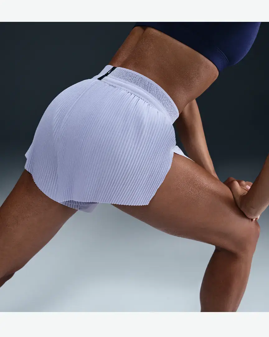 Short Taille Mi-Haute Avec Sous-Short Intégré Dri-Fit Adv Nike Aeroswift 8 Cm W - FN2328-057 (2) au meilleur prix !