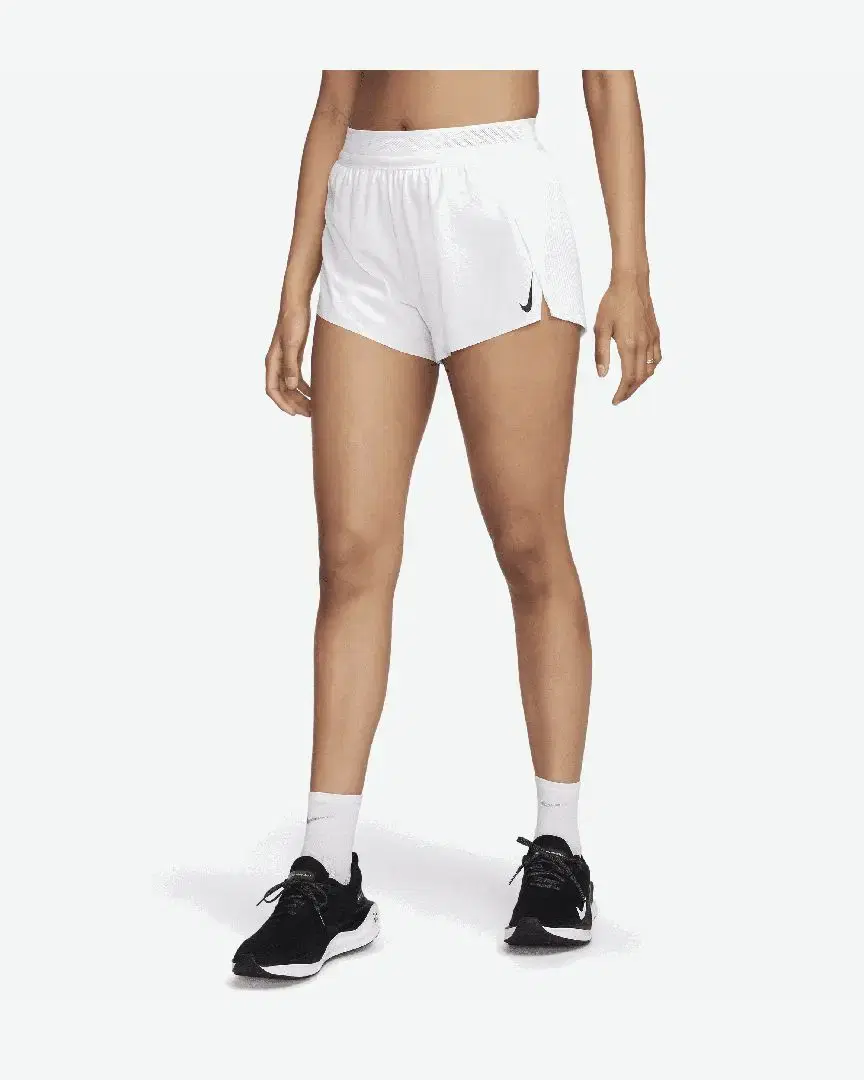 Short Taille Mi-Haute Avec Sous-Short Intégré Dri-Fit Adv Nike Aeroswift 8 Cm W - FN2328-100 (0) au meilleur prix !