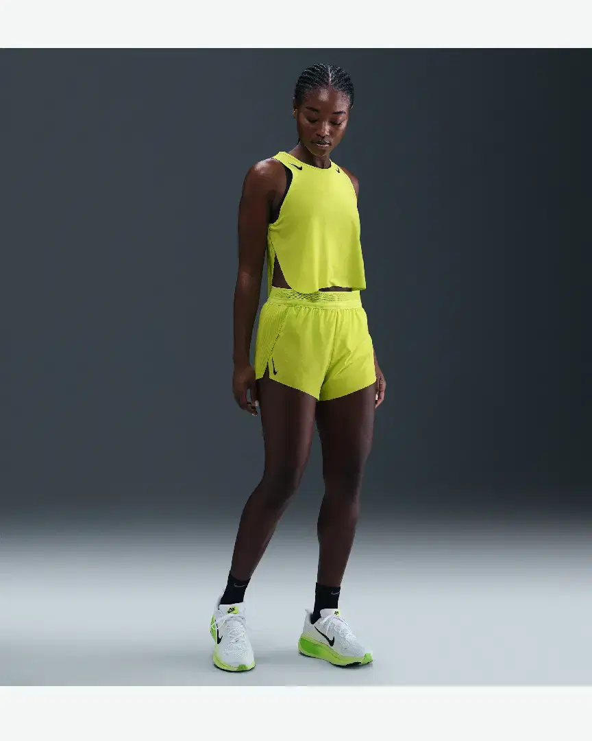 Short Taille Mi-Haute Avec Sous-Short Intégré Dri-Fit Adv Nike Aeroswift 8 Cm W - FN2328-389 (0) au meilleur prix !