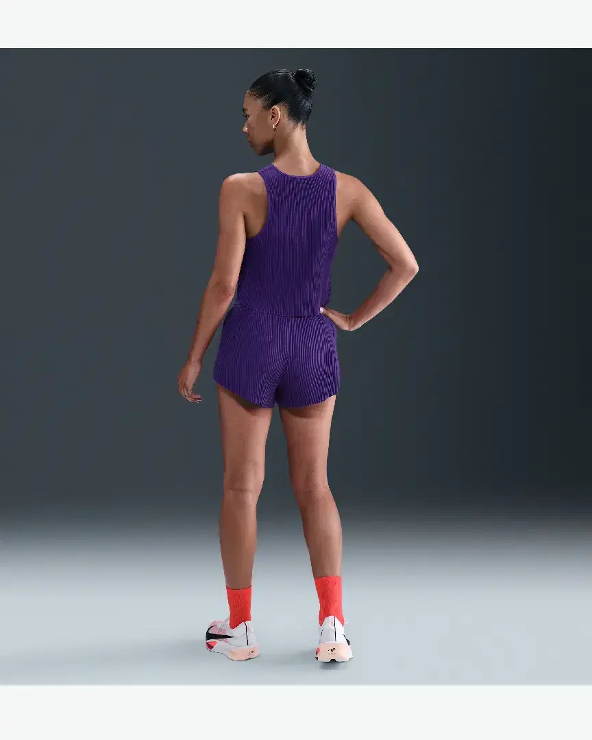 Short Taille Mi-Haute Avec Sous-Short Intégré Dri-Fit Adv Nike Aeroswift 8 Cm W - FN2328-547 (3) au meilleur prix !