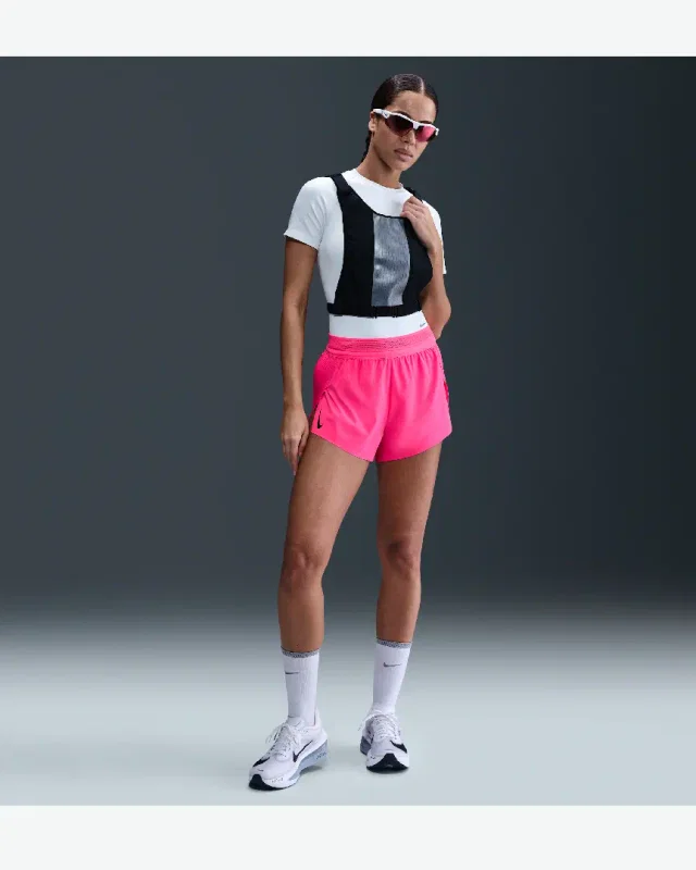 Short Taille Mi-Haute Avec Sous-Short Intégré Dri-Fit Adv Nike Aeroswift 8 Cm W