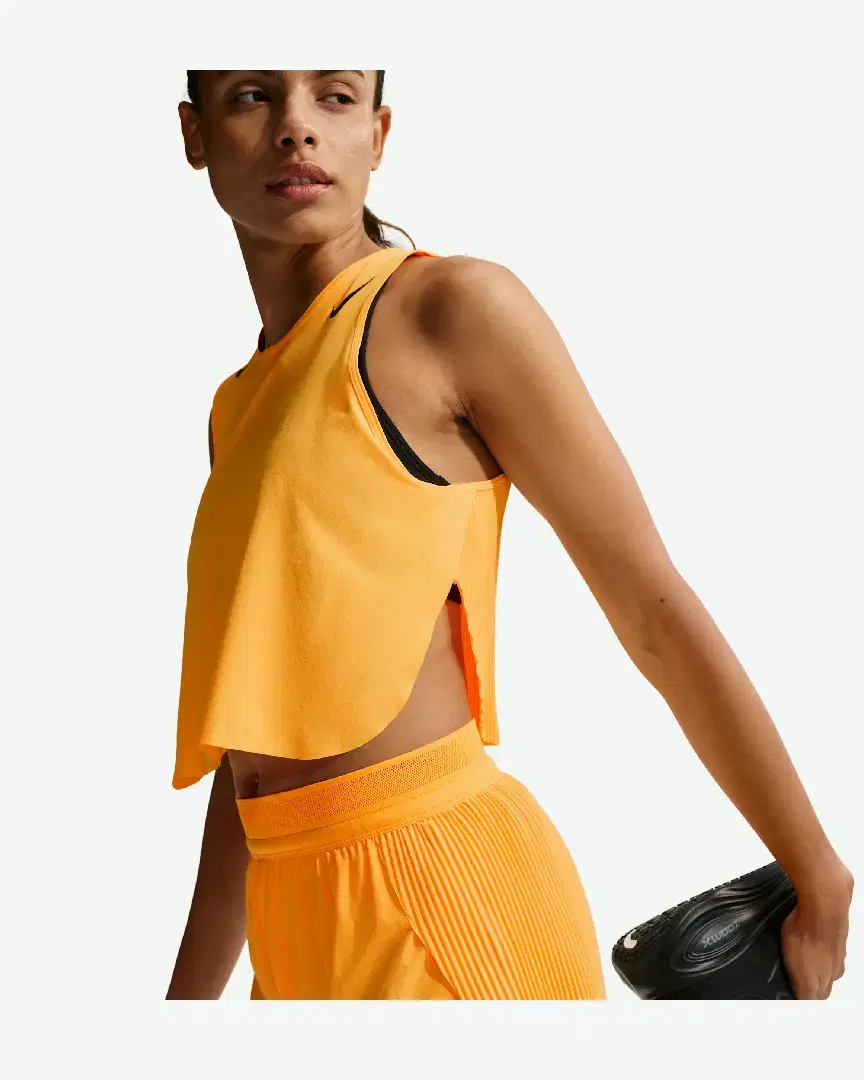 Short Taille Mi-Haute Avec Sous-Short Intégré Dri-Fit Adv Nike Aeroswift 8 Cm W - FN2328-845 (3) au meilleur prix !