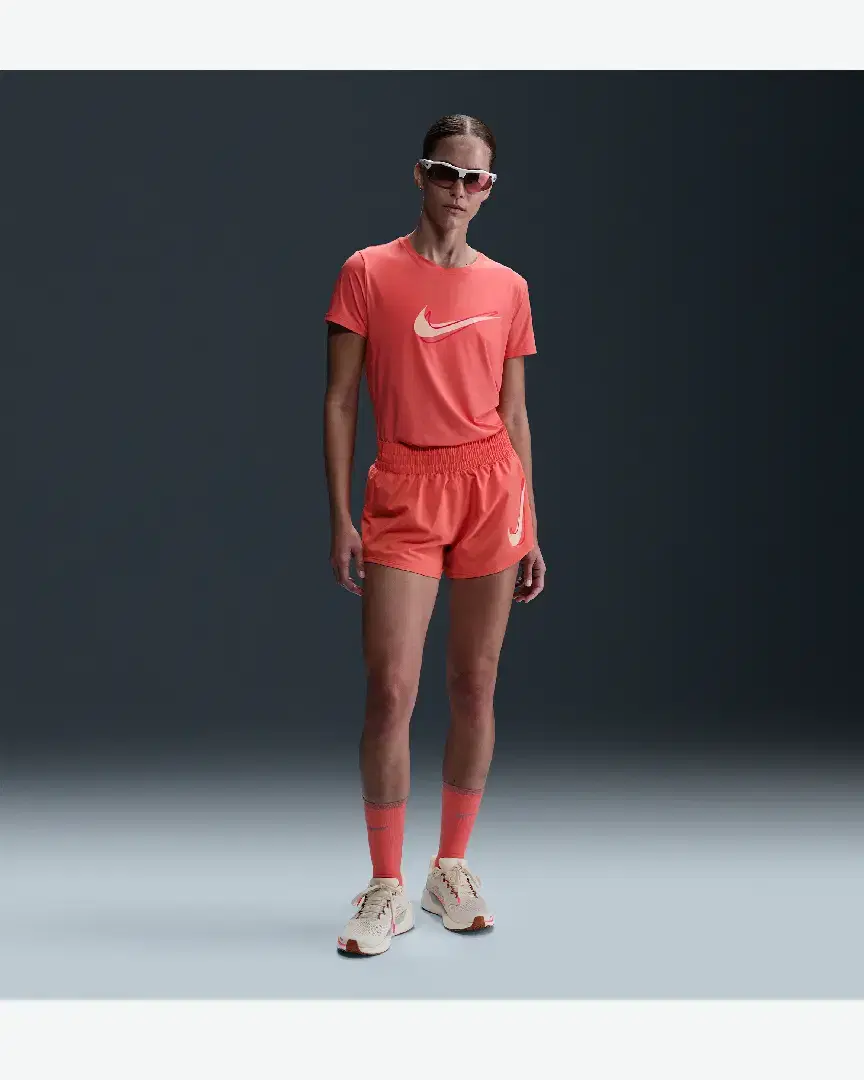 Short Taille Mi-Haute Avec Sous-Short Intégré Dri-Fit Nike One W - HJ2195-814 (0) au meilleur prix !