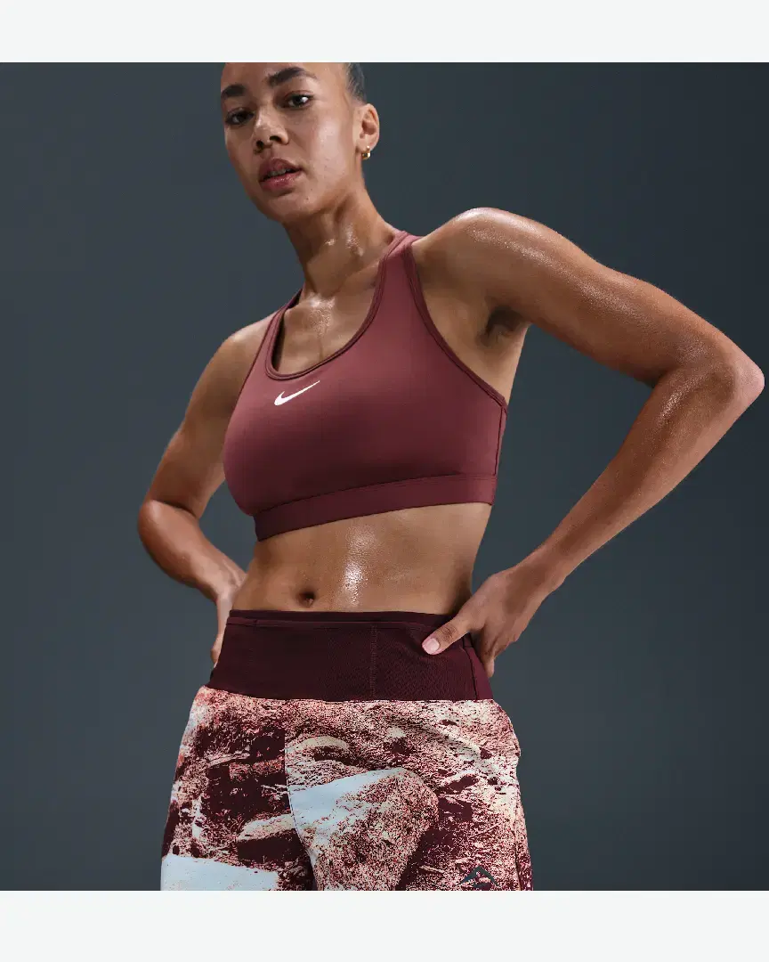 Short Taille Mi-Haute Avec Sous-Short Intégré Dri-Fit Nike Trail 10 Cm W - IF3587-652 (1) au meilleur prix !